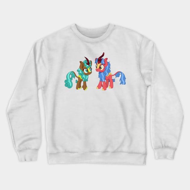 Biscuit and Spur kirin Crewneck Sweatshirt by CloudyGlow